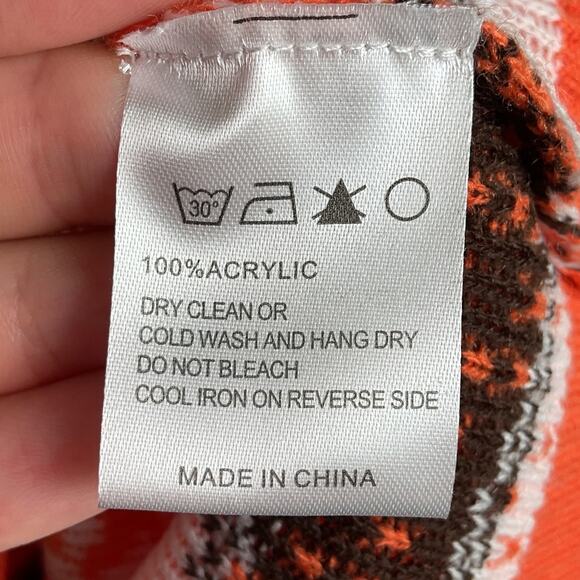 Route One Apparel Maryland Utz Crab Chips Christmas Sweater Medium NWT - Picture 8 of 11